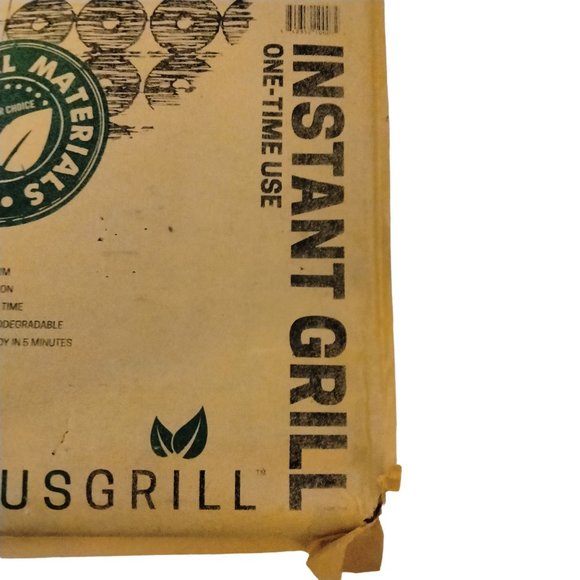 CASUS GRILL Instant Eco Friendly Biodegradable Disposable Camping Grill - Picture 7 of 7